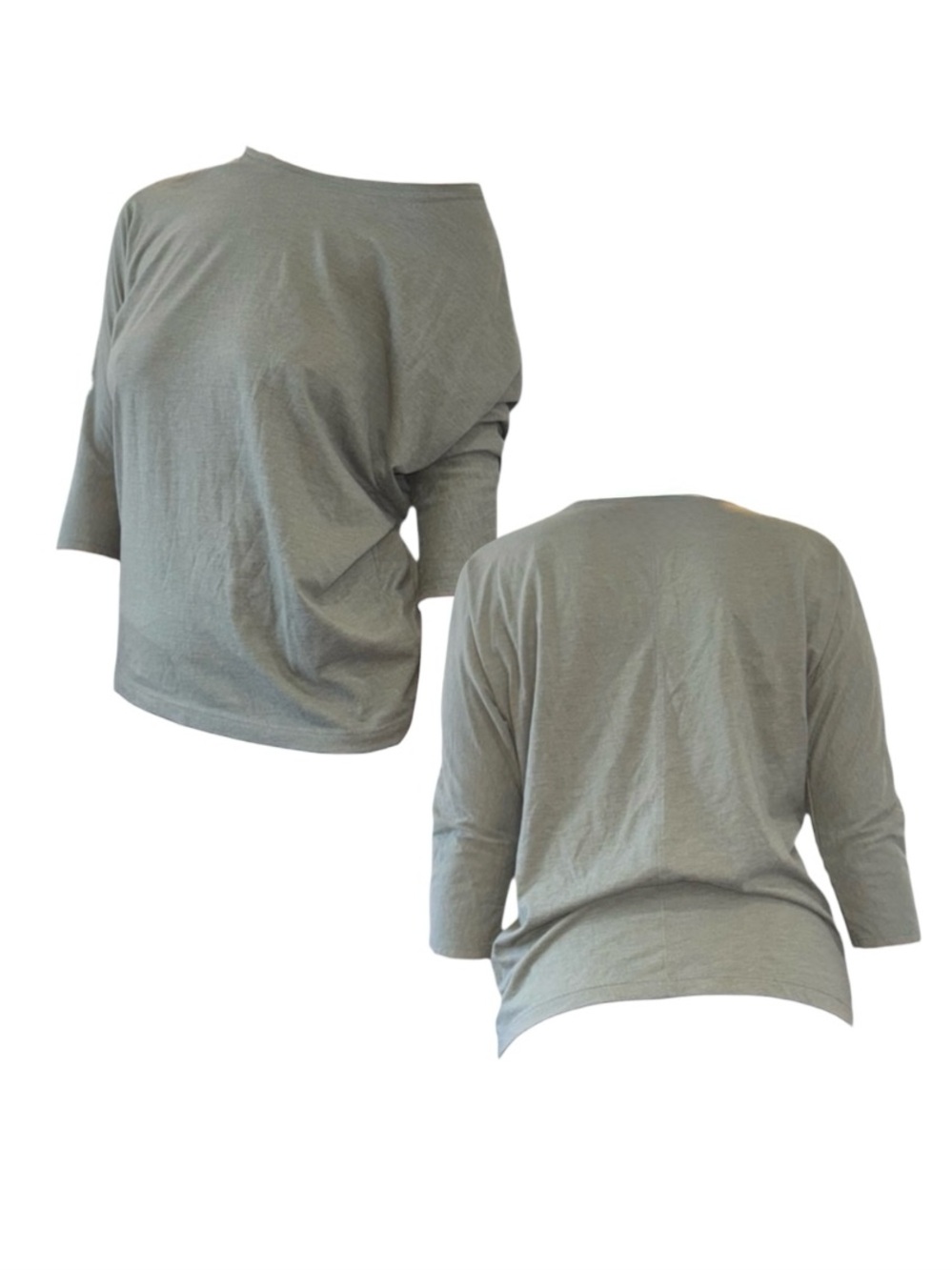 Rachel Zoe Olive Off-The-Shoulder Dolman Sleeve Top